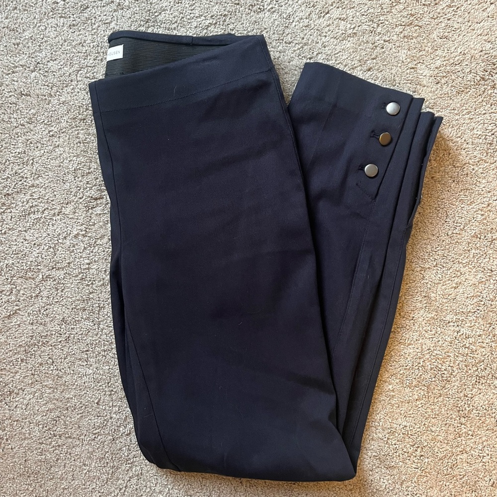 Van Heusen Navy Straight Leg Pants